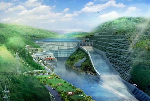 南陵老挝南塔河1号水电站项目